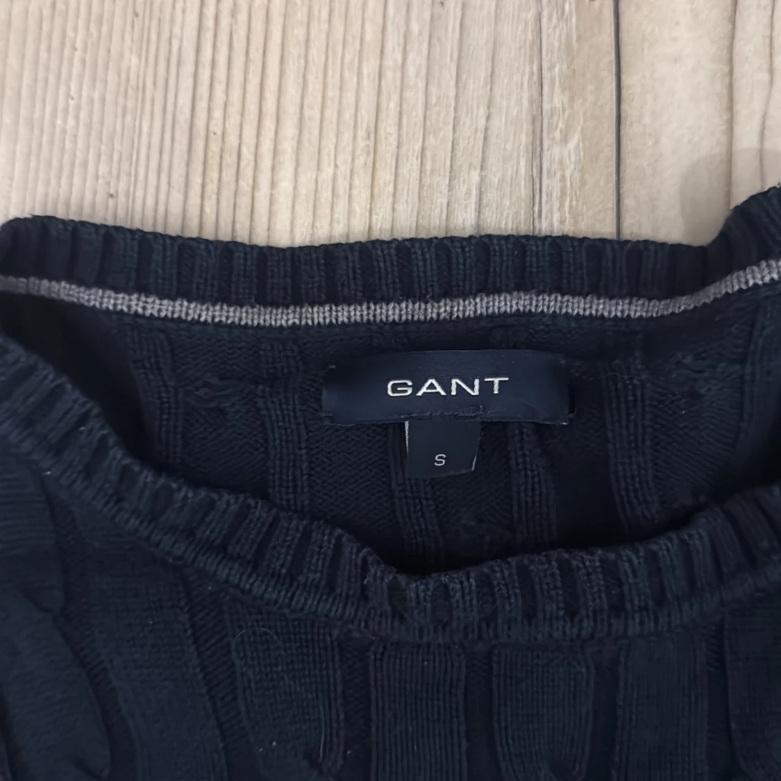  Kabelstickad tröja från GANT - 1