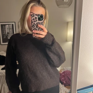 Brun alpacka tröja - Supersnygg brun tröja från Cubus i alpacka ull 🥰