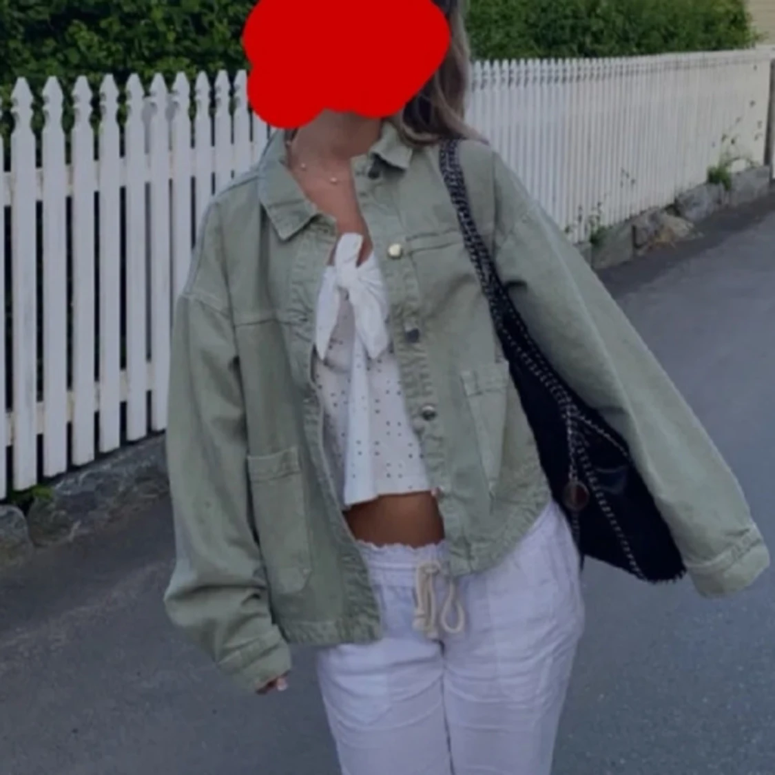 Grön jeansjacka - 1