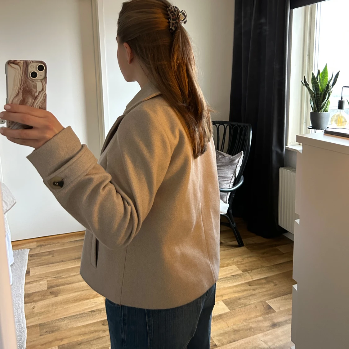 Beige kappa från Vila - 2