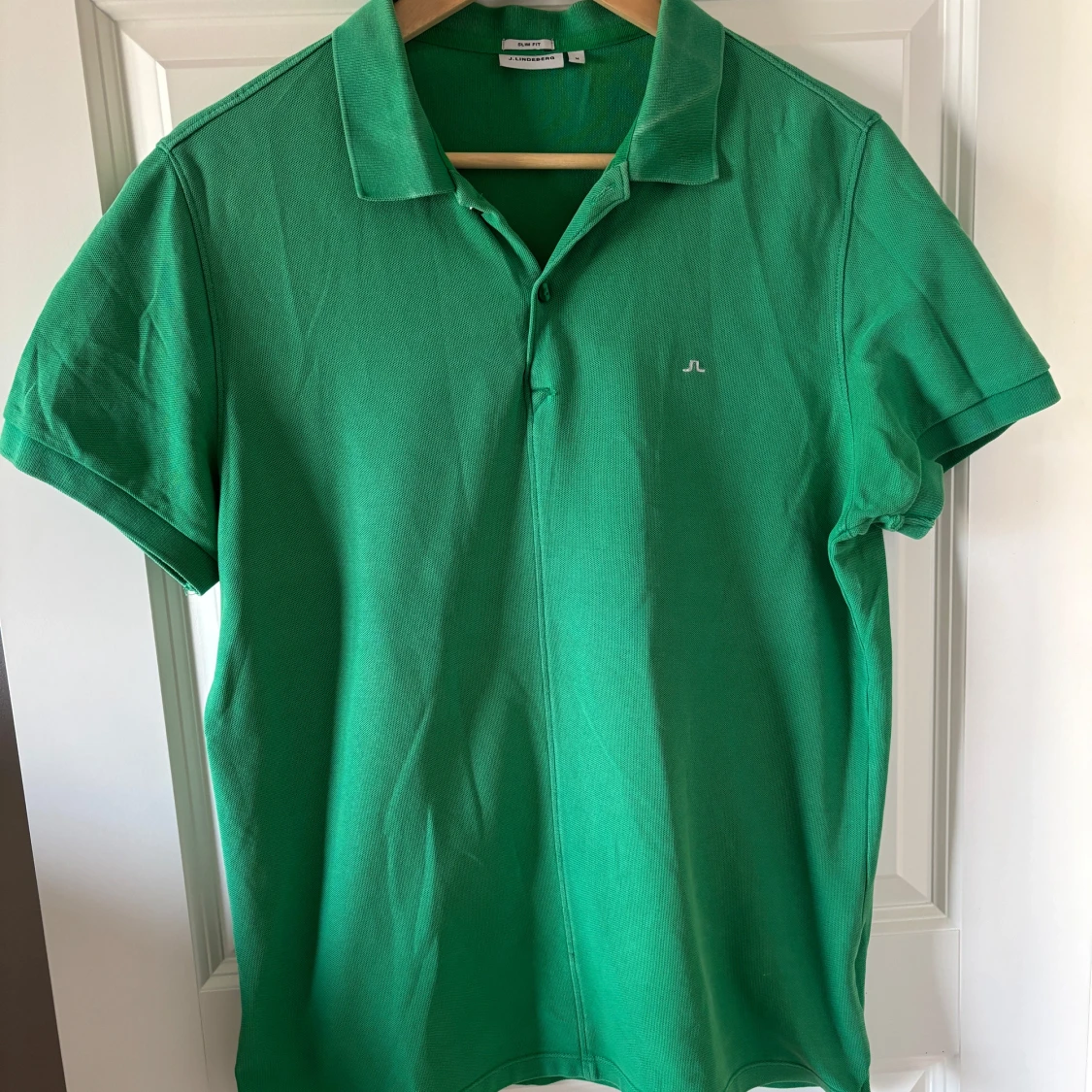 Grön pikétröja från J.Lindeberg