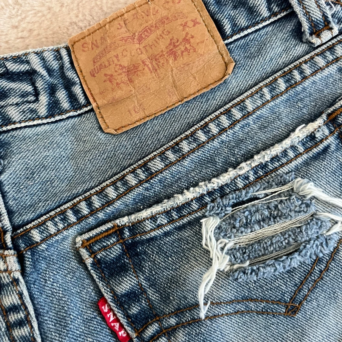 Lågmidjade Levis short  - 2