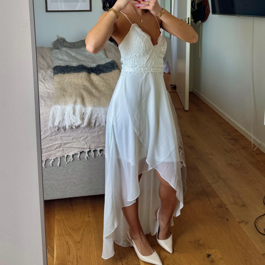 Vit klänning - 2