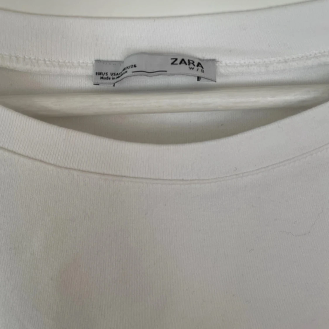 Vit oversize chill klänning från Zara - 3