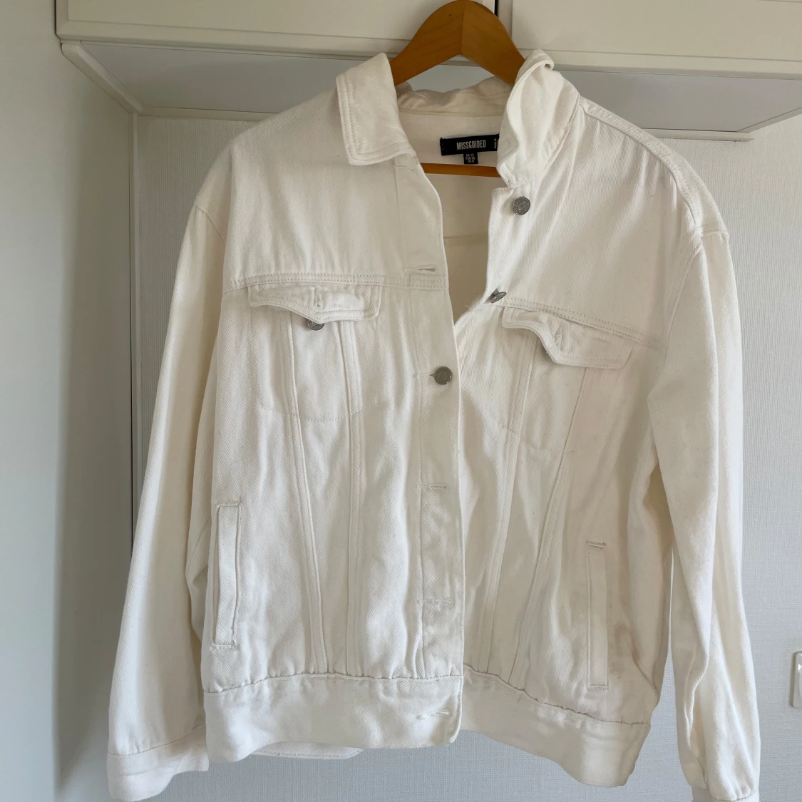 Vit jeansjacka från Missguided 40 - 2