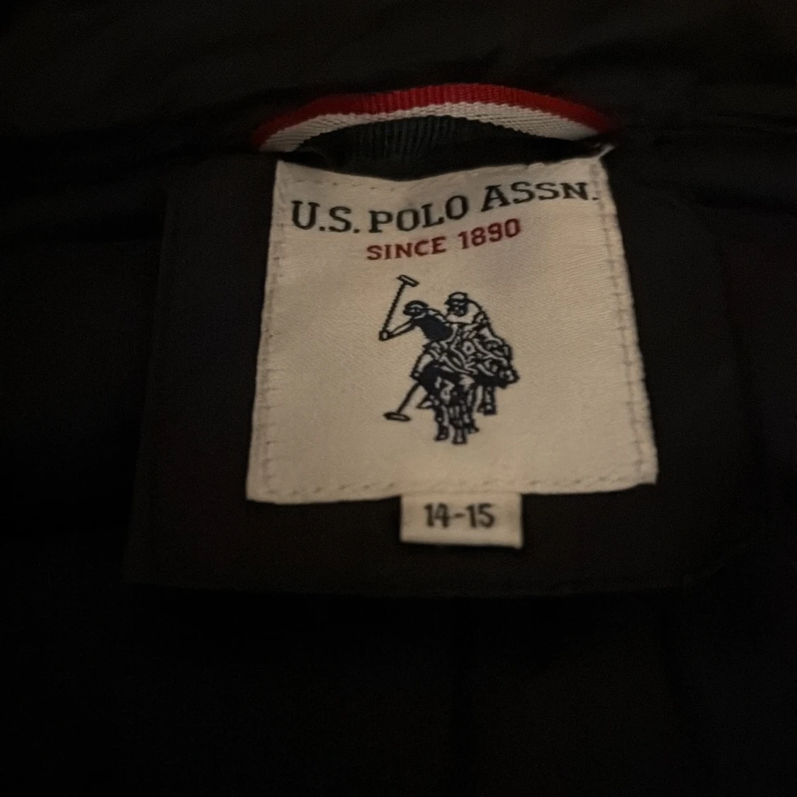Svart dunväst från U.S. Polo Assn. - 1