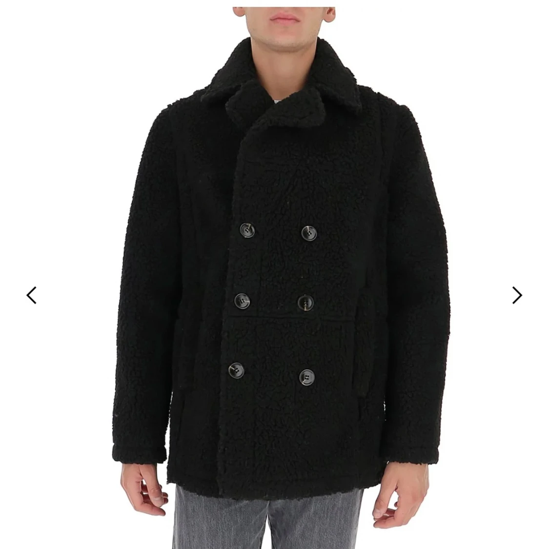 Svart teddyjacka från Stand Studio - 2