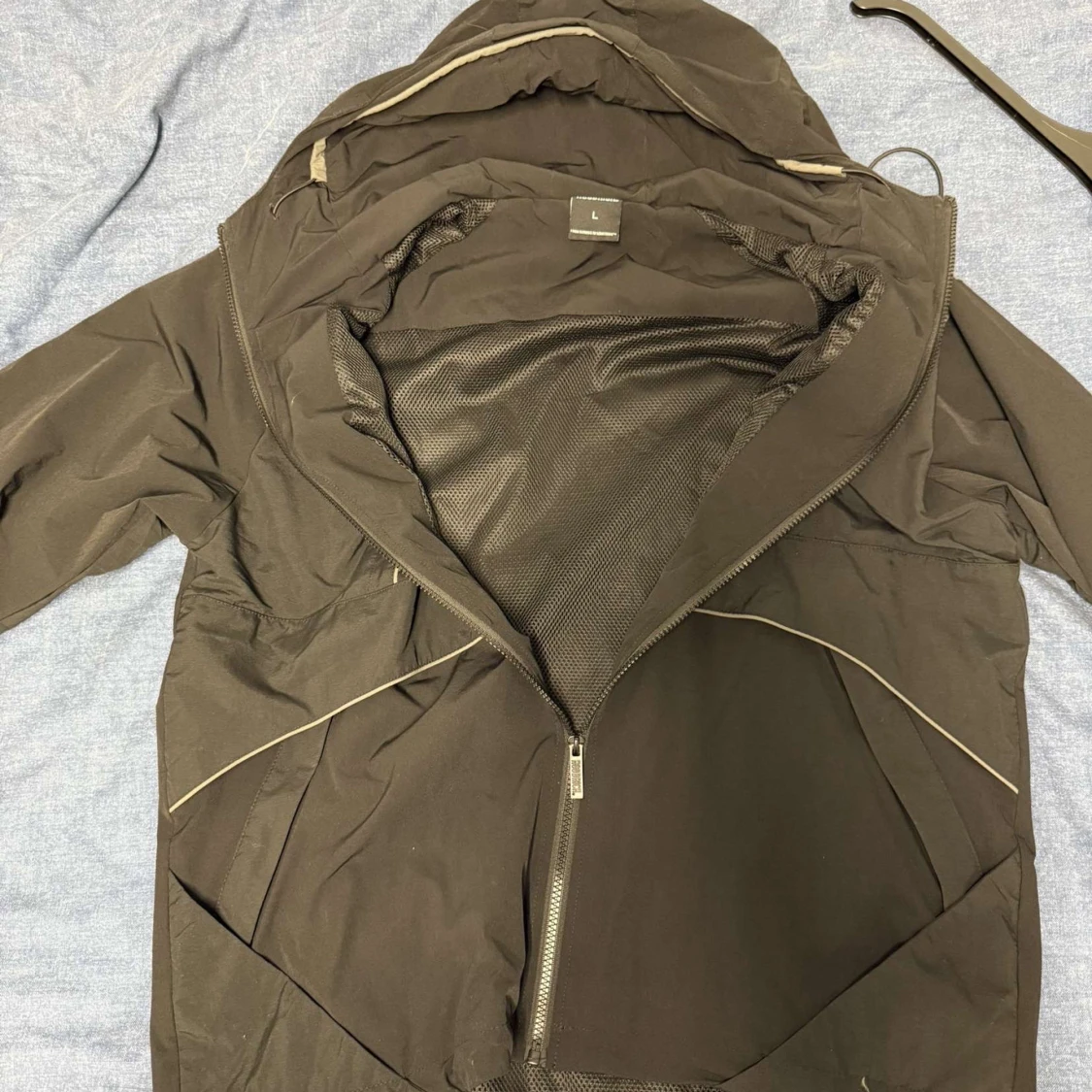 Svart vindjacka från Hoodrich L