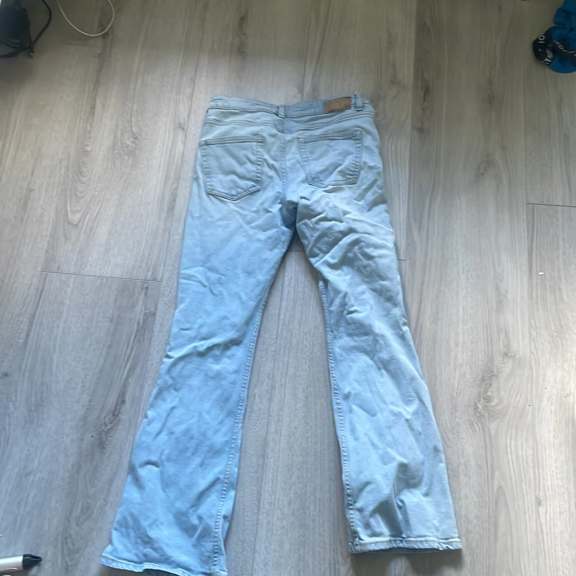 Bootcut ljusblå jeans från 157 - 3