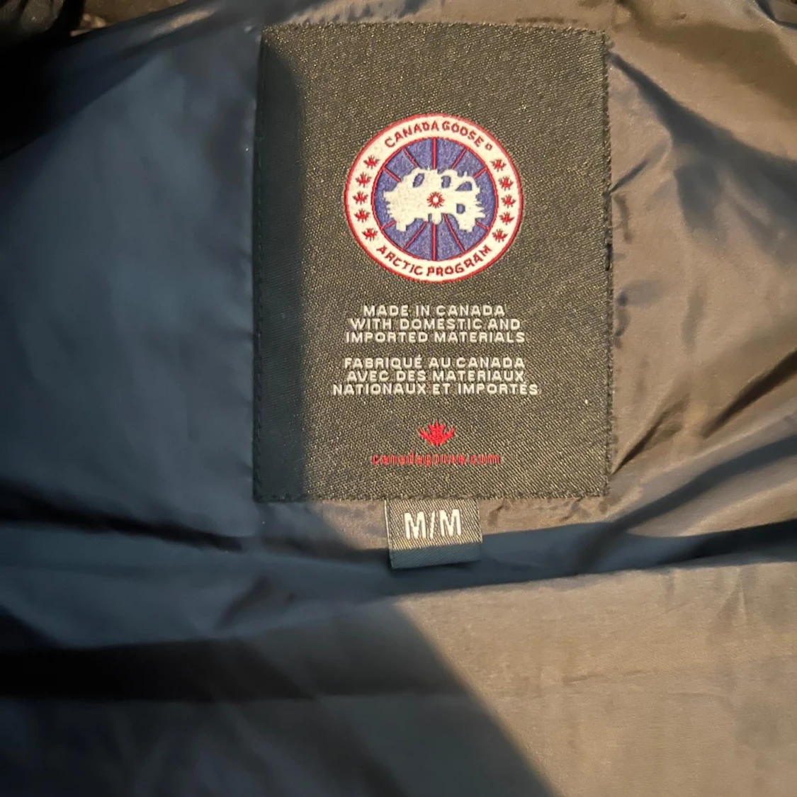 Grå dunväst från Canada Goose M - 3