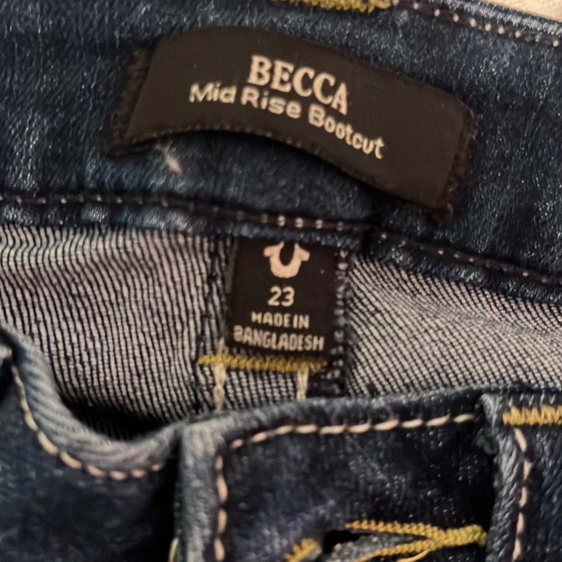 True Religion Becca Mid Rise Bootcut Jeans