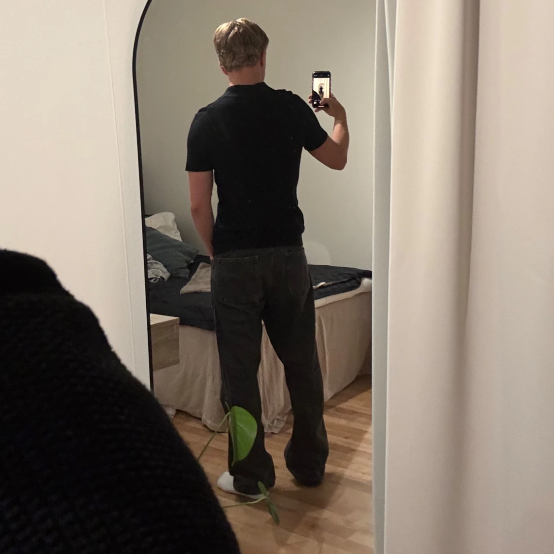 Svarta jeans från Vaillent, loose fit - 1