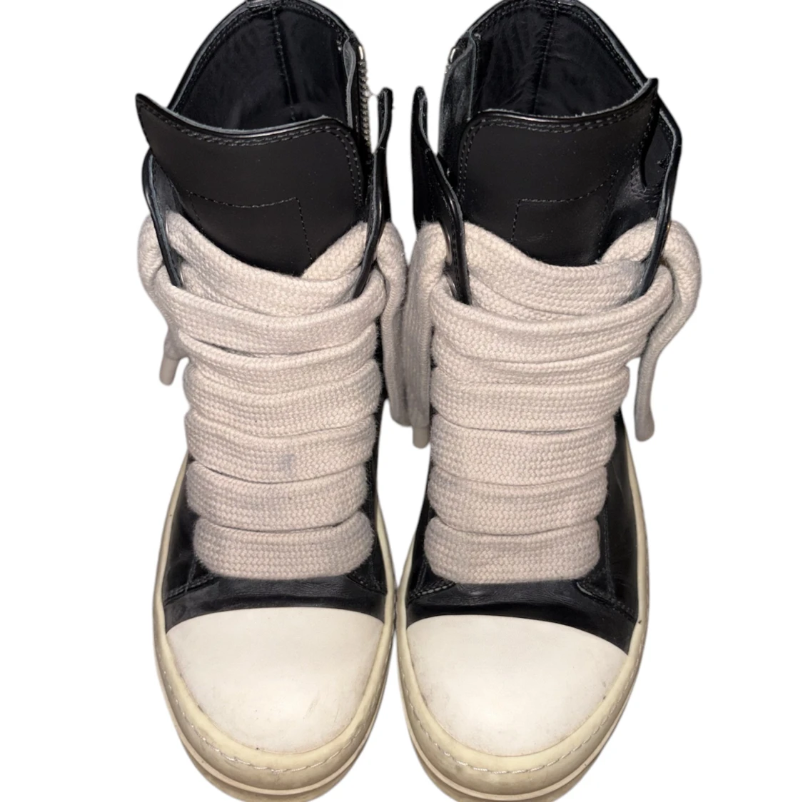 RICK OWENS DRKSHDW REAL LEATHER JUMBO LACE RAMONES - 2