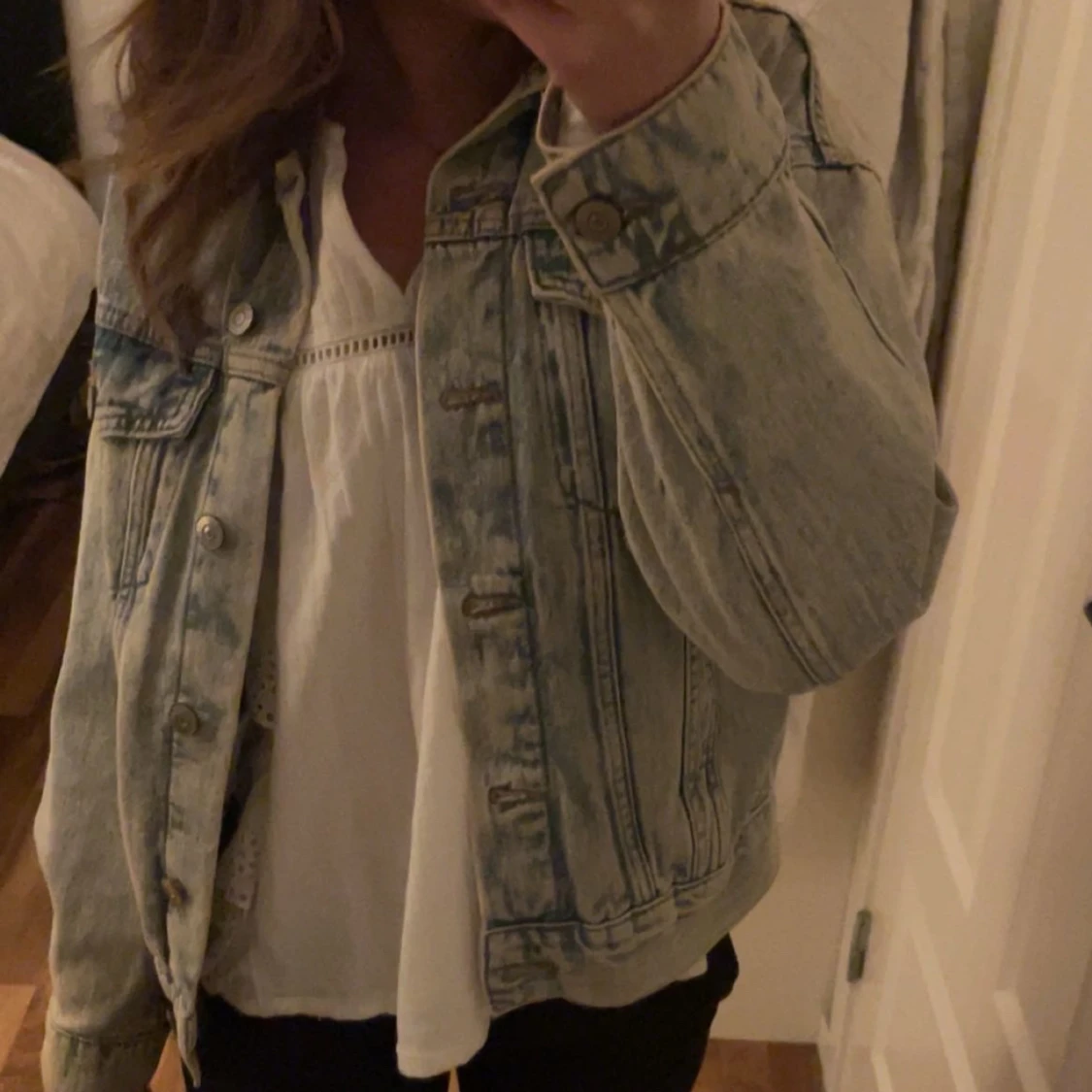 Ljusblå jeansjacka - 2