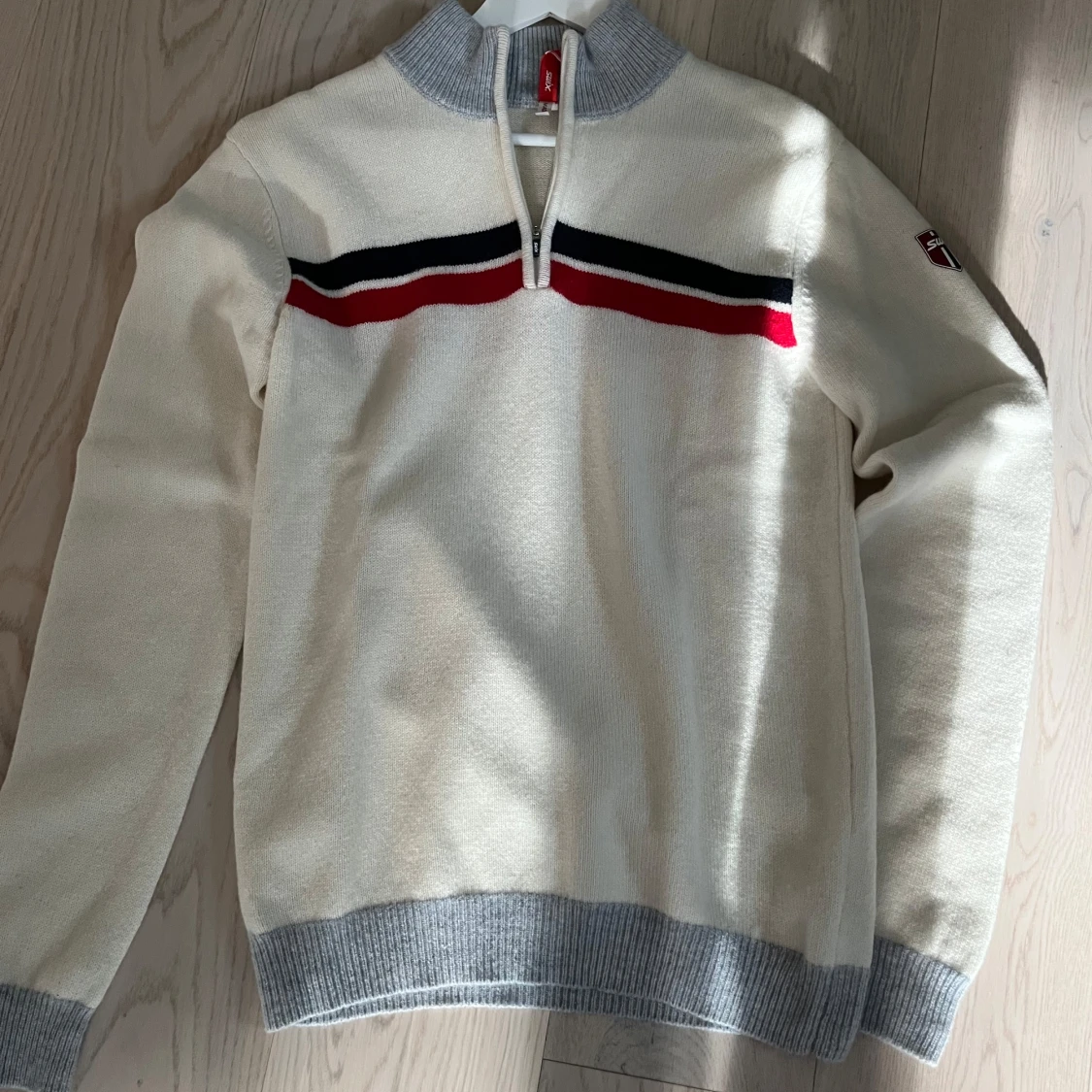 Vit skidtröja/fleece från Swix - 1