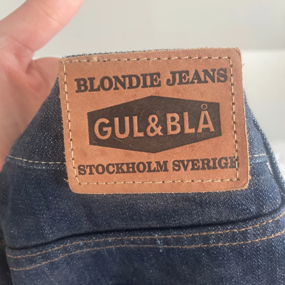 Blå jeans från Gul & Blå Blondie Jeans - 2