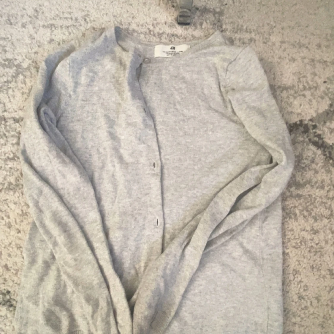 Ljusgrå kofta från H&M - 1