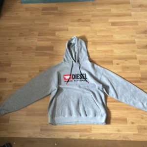 Diesel hoodie grå stl L  - Hej! Säljer min Diesel hoodie som jag fick i julklapp förra året men då jag inte fått någon användning av den. Priset är inte hugget i sten.