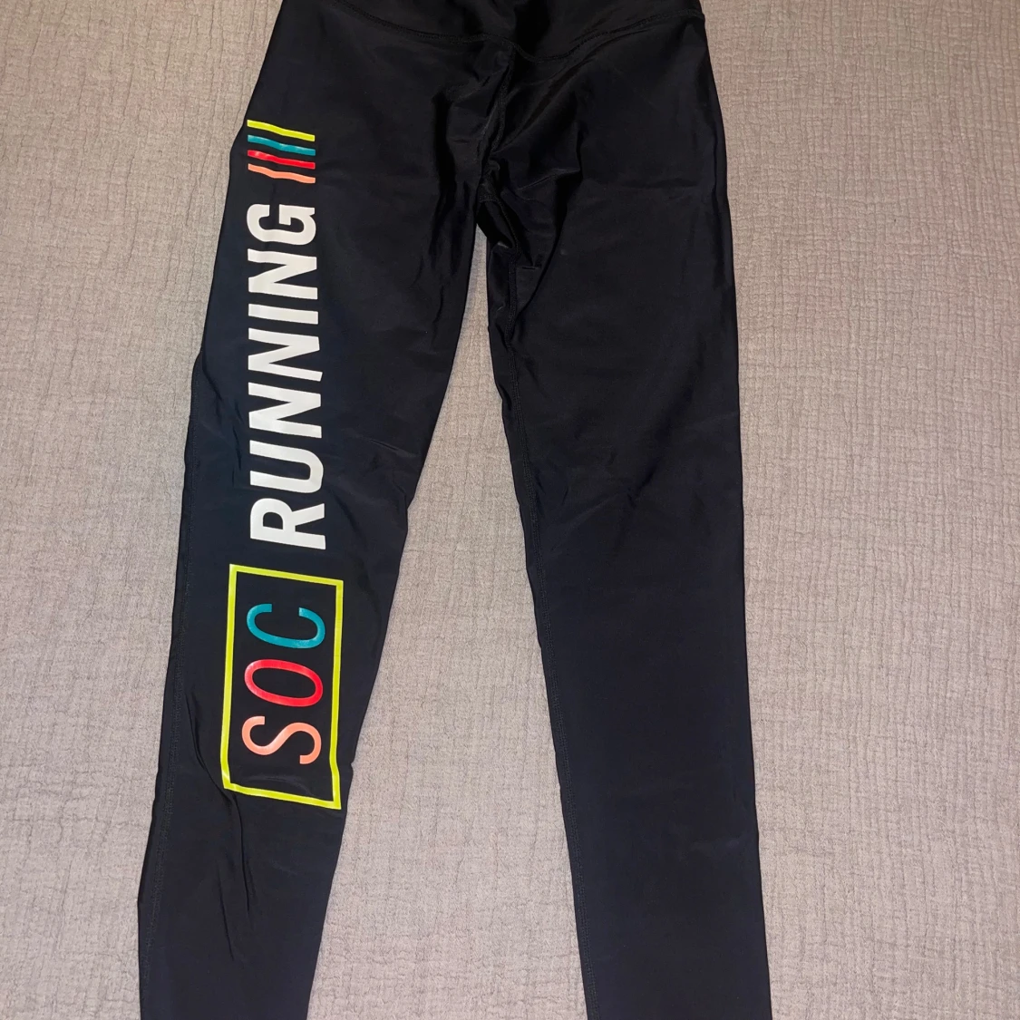 Svarta träningsleggings - 1