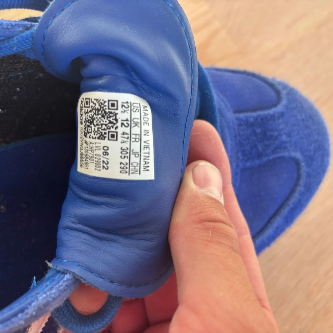 Blå Adidas Samba sneakers strl 42 - 2