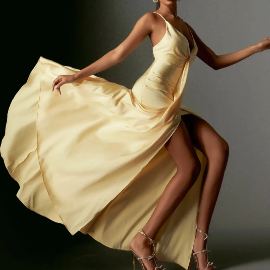 Gul balklänning  - 4