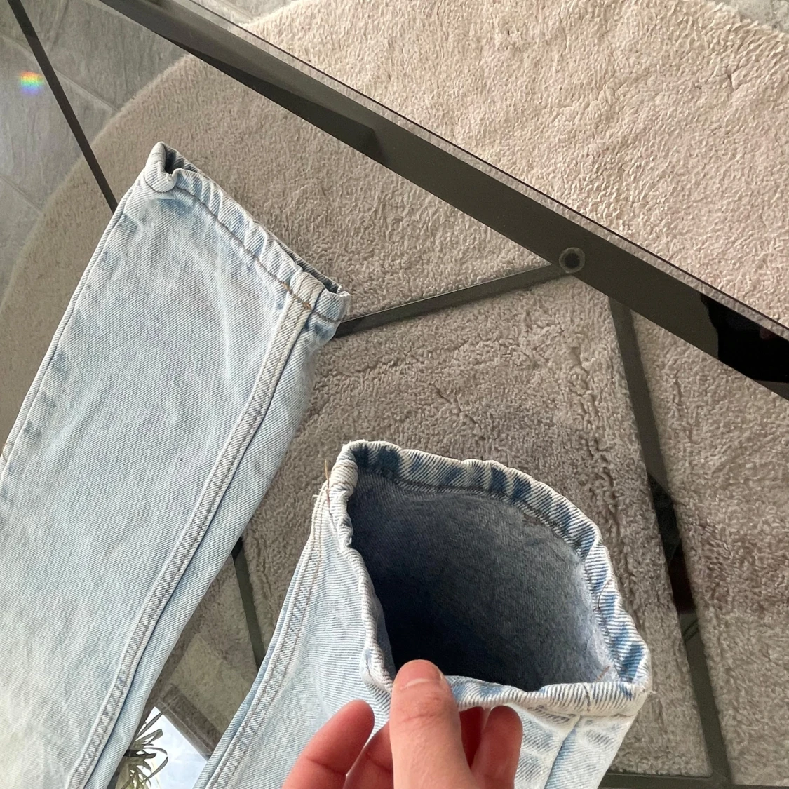 Ljusblå jeans från FSBN - 4