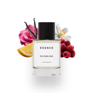 Oh Darling Eau de Parfum från Essnce - Upptäck Oh Darling Eau de Parfum från Essnce, en doft med fräscha inslag av citrus, hallon och blommiga toner. Perfekt för dig som älskar en fruktig och blommig doft. Parfymen är endast test sprutad en gång, så den är i princip ny🥰