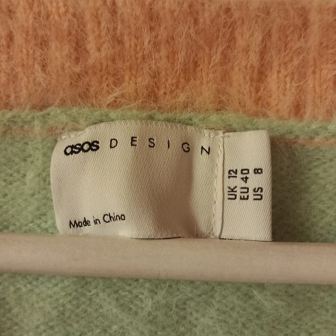 Grön och beige kofta från ASOS DESIGN - 2