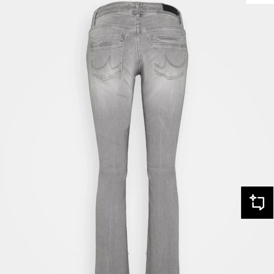 Grå bootcut jeans från LTB  - 1