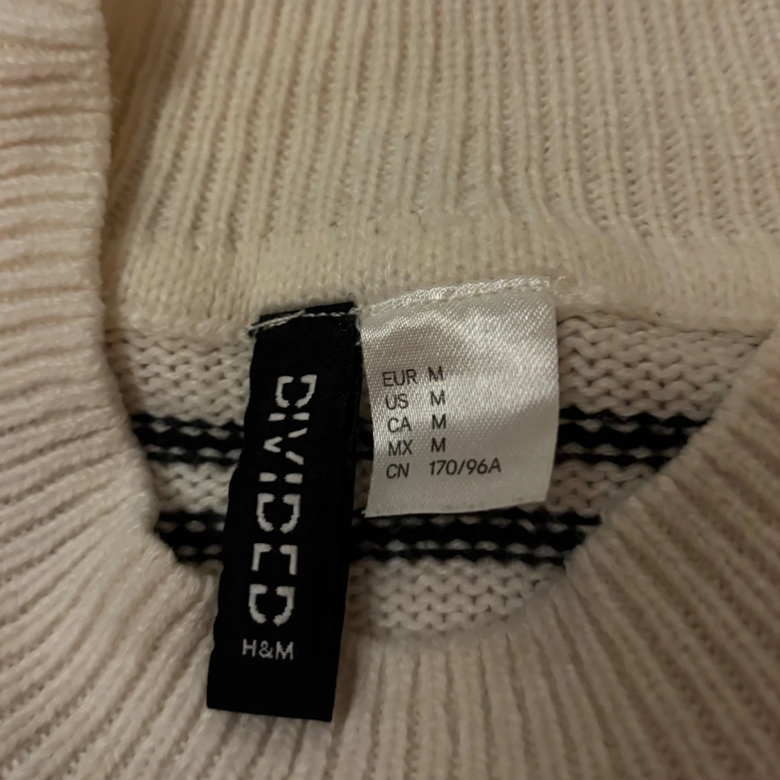 Randig stickad tröja från H&M Divided - 3