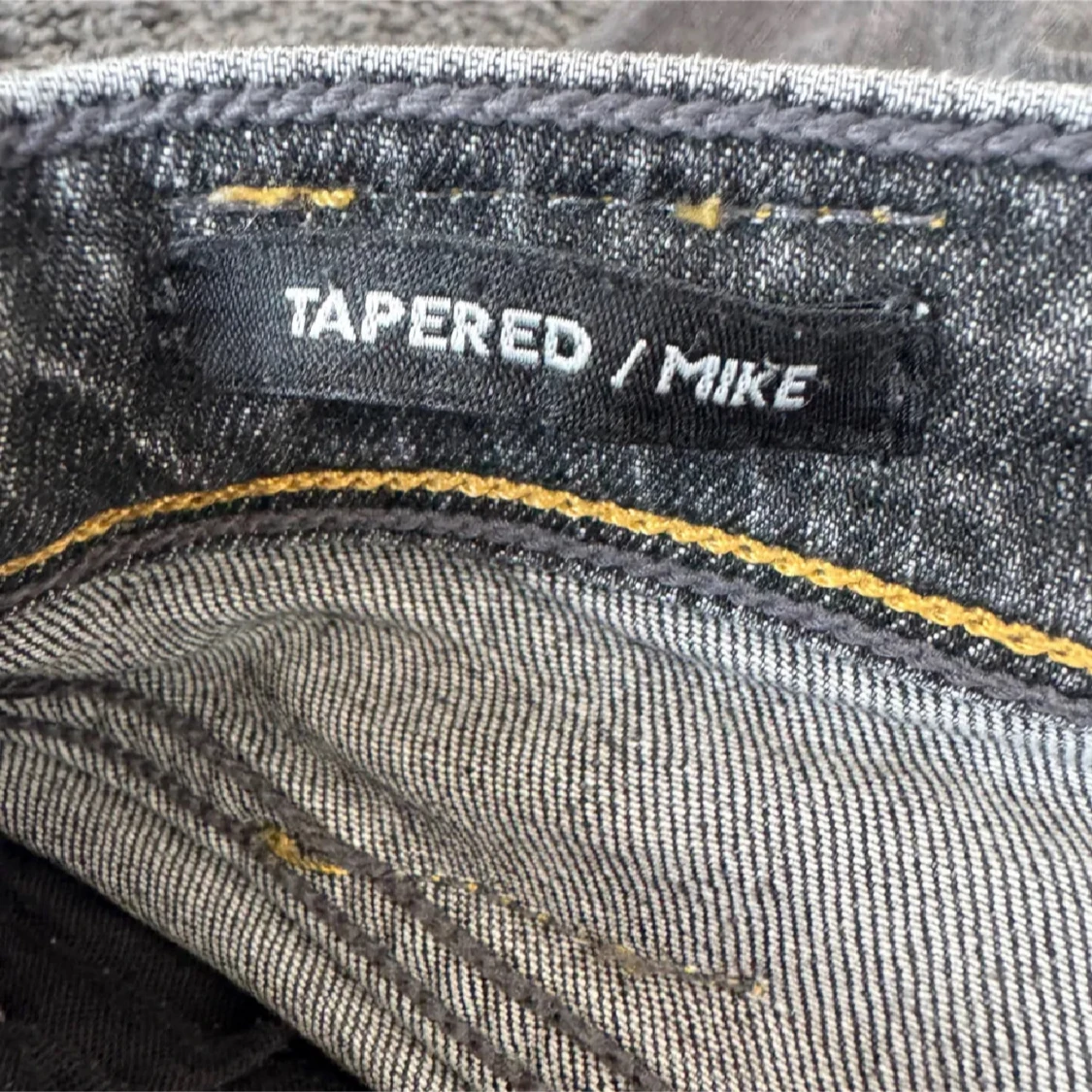 Grå tapered jeans Tapered/Mike - 3