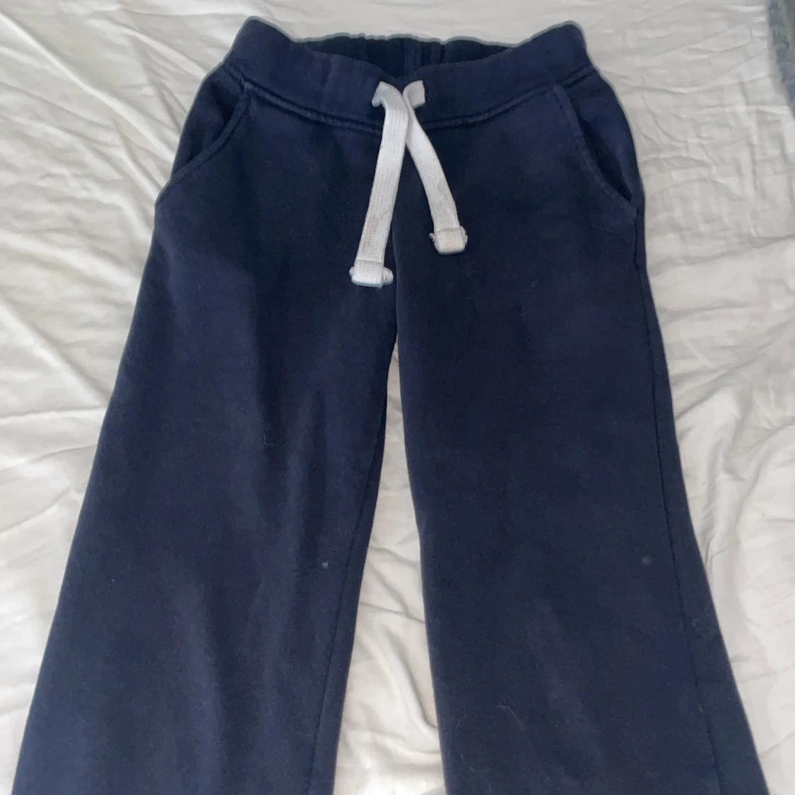 Mörkblå mjukisbyxor från russemerch XXS