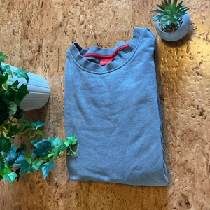 Grå sweatshirt från RYVLS - Enkel och stilren grå sweatshirt från RYVLS med rund halsringning och ribbade muddar. Perfekt för dig som gillar en clean look och vill ha något bekvämt till vardags. Mjuk insida och klassisk passform. 158/164 vilket översätts till XS