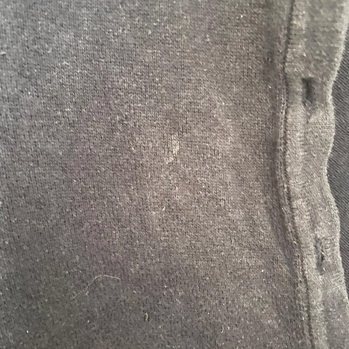 Mörkblå kofta med knappar - 2