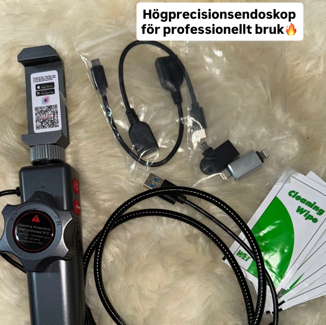 Högprecisionsendoskop för professionellt bruk