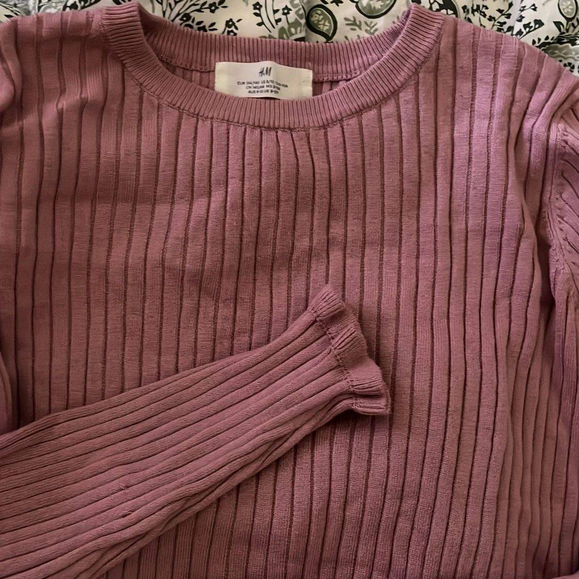 Rosa ribbad tröja från H&M - 4