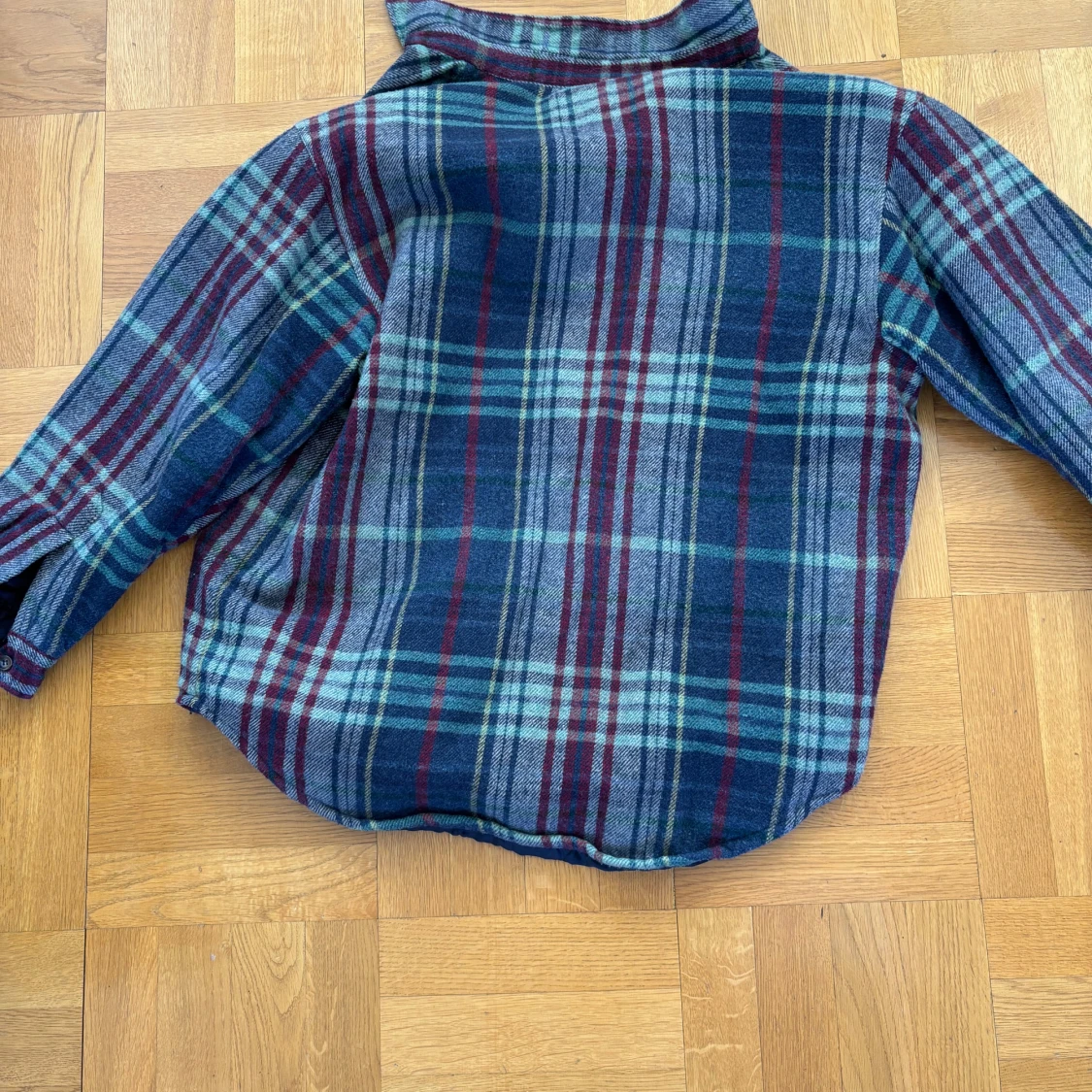 Rutig flanellskjorta från Exit - 1