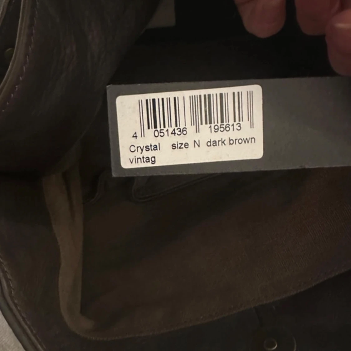 Mörkbrun axelväska från Liebeskind - 3