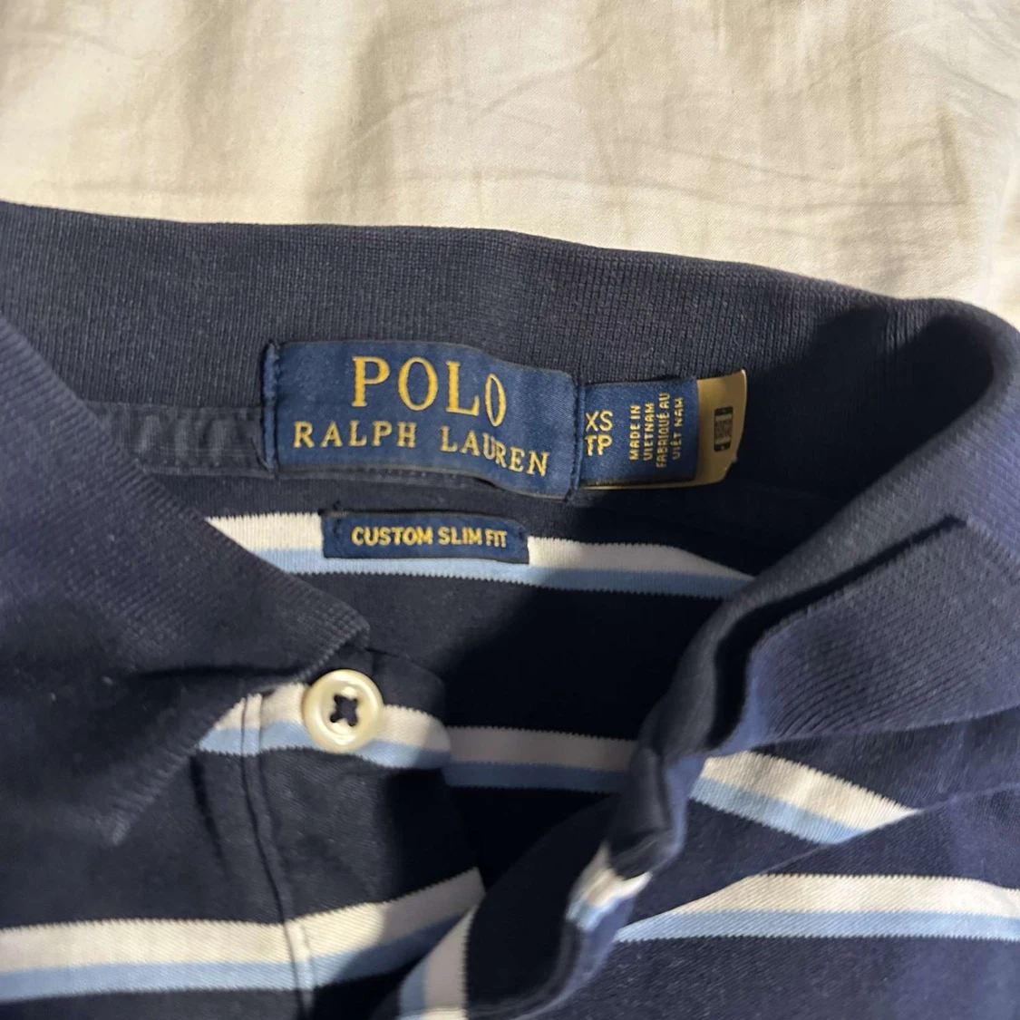 Randig pikétröja från Ralph Lauren - 1