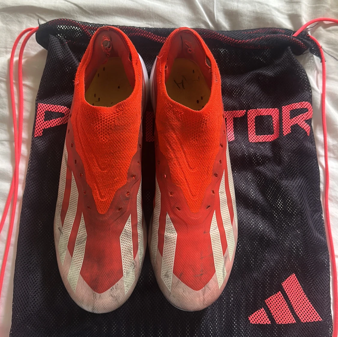 Adidas Crazyfast röda fotbollsskor - 1