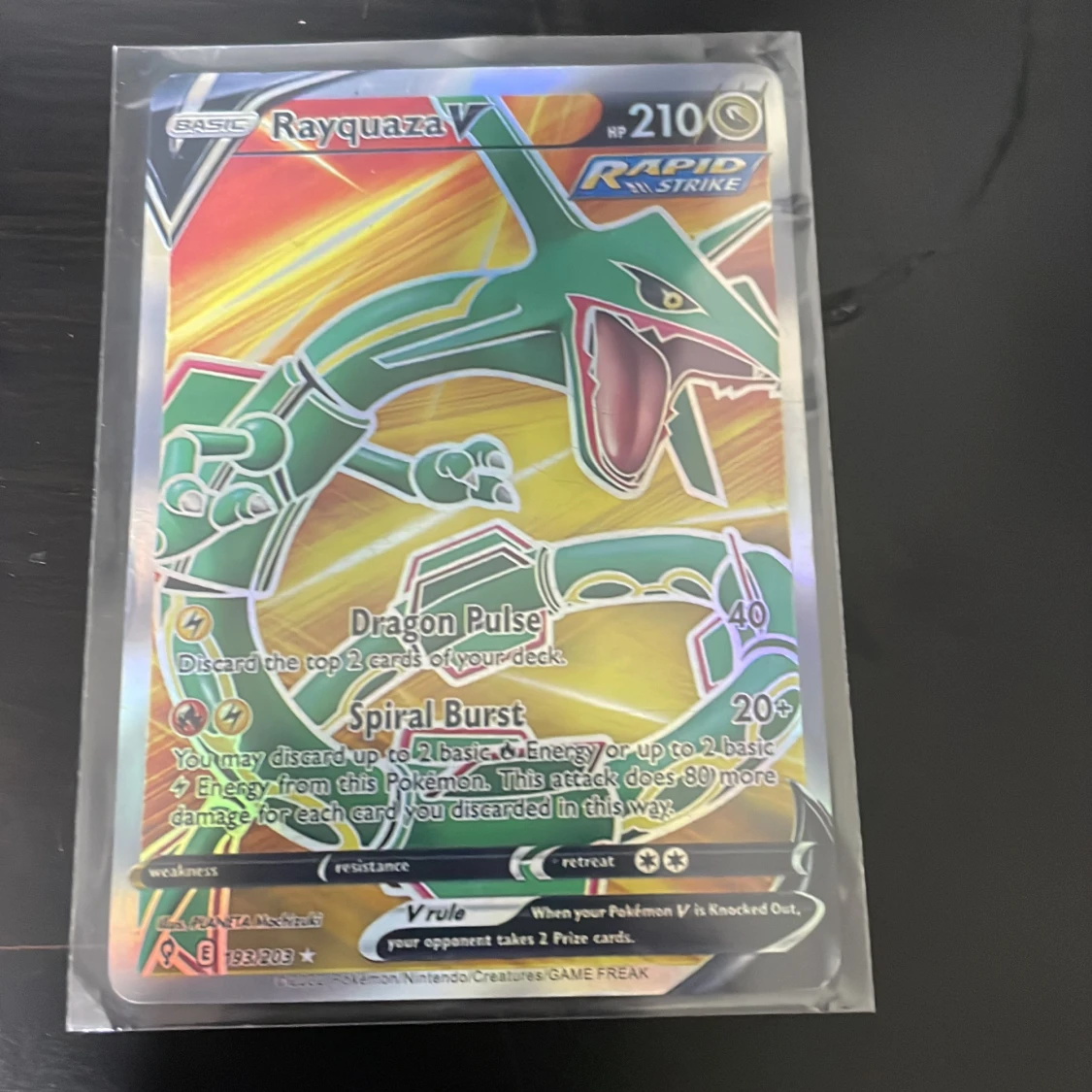 Rayquaza V (Pokémonkort)
