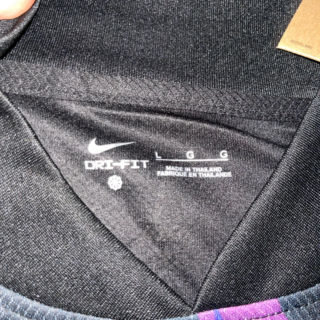 PSG x Nike svart fotbollströja L - 2