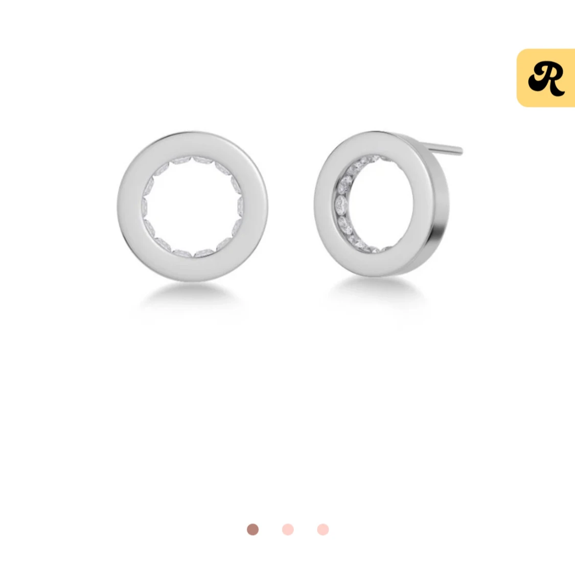 Stainless steel örhängen från Edblad - 2