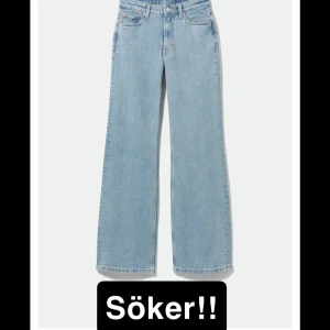 🐢Weekday glow jeans🐢 - Hej!! Söker dessa blåa jeans ifrån Weekday i modellen GLOW i storleken 24/32 eller 25/32. Skriv till mig om du har ett par i den färgen, modellen och storleken💕