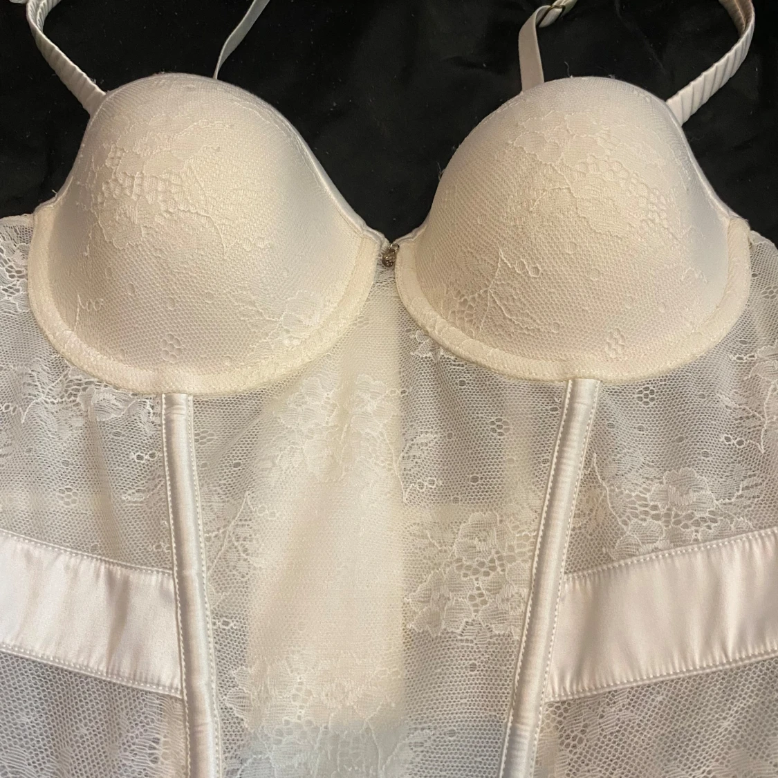 Elegant vit korsett - 2