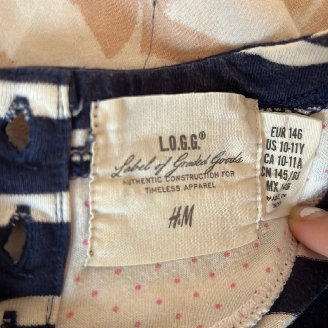 Randig klänning från H&M - 2