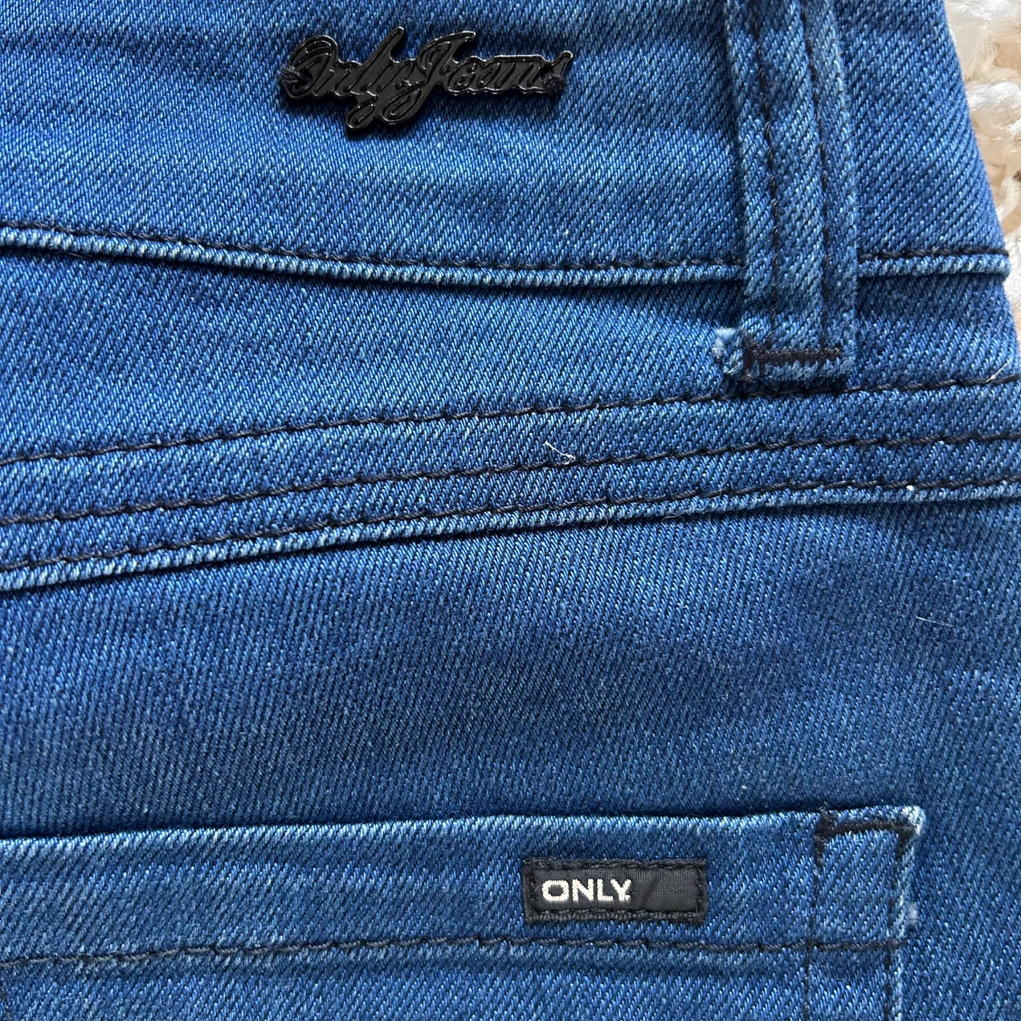 Blå jeansbyxor från Only - 3
