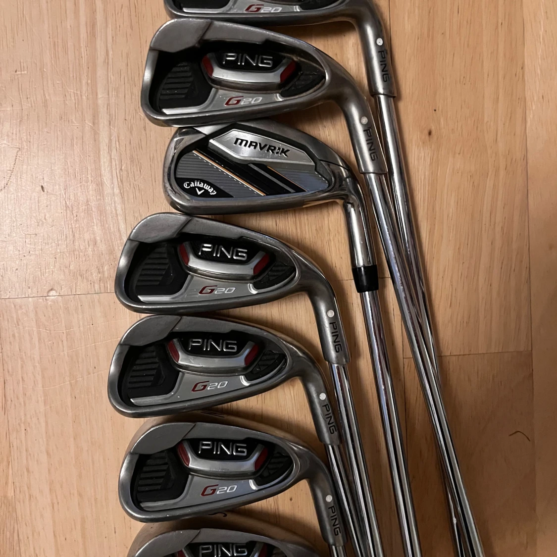 Golfklubbor Ping G20 och Callaway Mavrik - 1