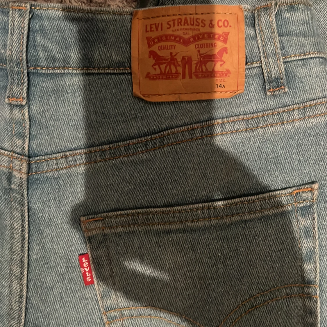 Levi's Loose Taper ljusblå jeans - 2