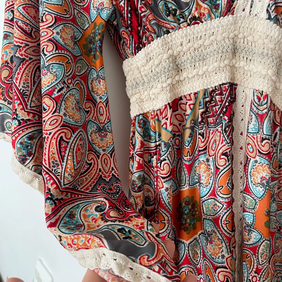 Lång paisleyklänning från BeniSSimo - 1